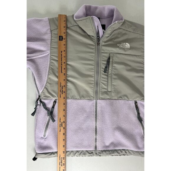 The North Face Women's Denali Jacket Lavender Gray Fleece Full Zip Size S - Picture 11 of 12